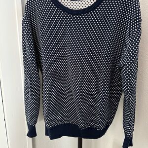 Mystic Black and White Knit Sweater
